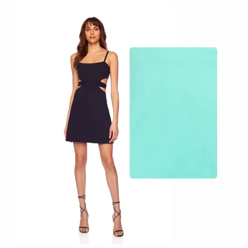NWT XL SUSANA MONACO cut out center tank dress